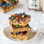 MONSTER COOKIE NO BAKE BARS