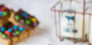 MONSTER COOKIE NO BAKE BARS