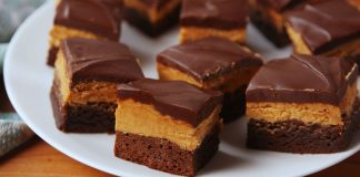Lazy Buckeye Brownies