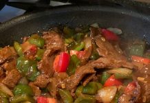 GREEN PEPPER STEAK