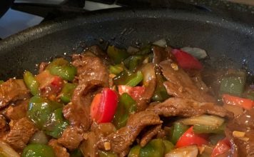 GREEN PEPPER STEAK