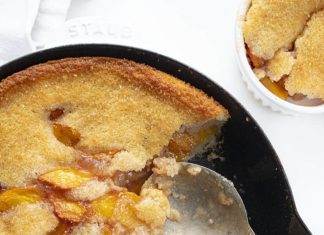 Peach Skillet Cake