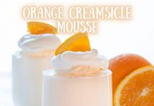 Orange Creamsicle Mousse