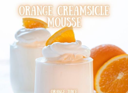 Orange Creamsicle Mousse