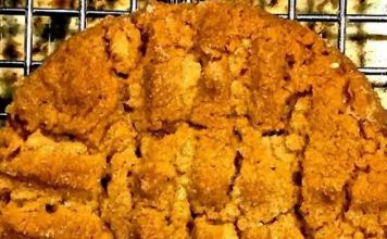 Old Fashion Crispy Peanut Butter Cookies