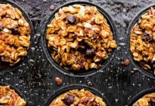 Pumpkin Baked Oatmeal Cups