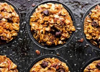 Pumpkin Baked Oatmeal Cups