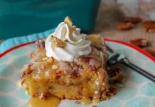 Drunk Pecan Pie Bread Pudding