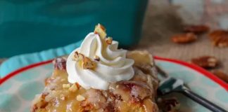 Drunk Pecan Pie Bread Pudding
