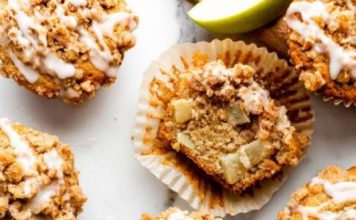 Apple Cinnamon Crumb Muffins