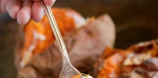 Marshmallow Stuffed Sweet Potatoes