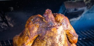 SMOKED BEER CAN CHICKEN