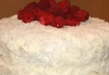 My Old Fashioned Coconut Cake