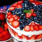 Patriotic Berry Trifle