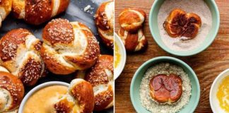 Soft Pretzel Knots (With Various Toppings)