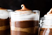 S’mores Chocolate Mousse