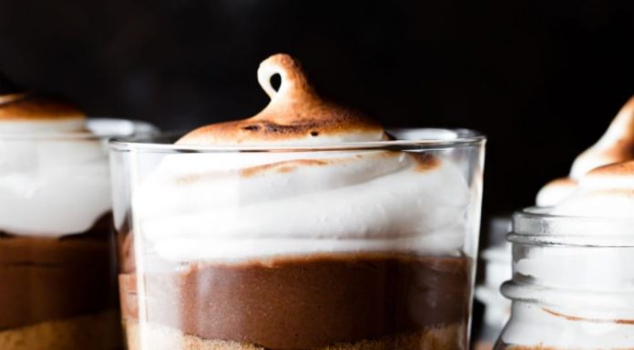 S’mores Chocolate Mousse