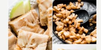 Brown Butter Apple Blondies