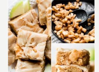Brown Butter Apple Blondies