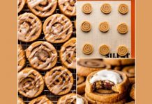 Pumpkin Spice Roll Cookies