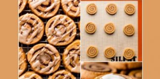Pumpkin Spice Roll Cookies