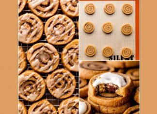 Pumpkin Spice Roll Cookies