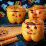 Jack-O’-Lantern Stuffed Peppers Recipe