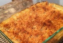Baked Macaroni and Cheese Casserole from 1941