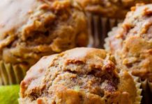 Whole Wheat Apple Cinnamon Muffins