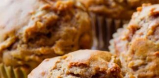 Whole Wheat Apple Cinnamon Muffins