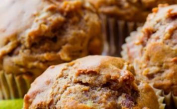 Whole Wheat Apple Cinnamon Muffins