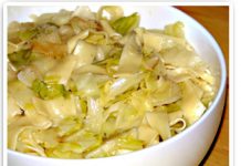 Krautfleckerl- Hungarian Cabbage And Noodles