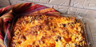 Taco Spaghetti Casserole