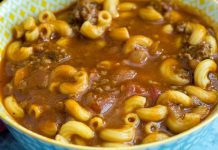 How To Make Classic Beef, Tomato, And Macaroni Soup