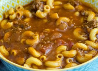 How To Make Classic Beef, Tomato, And Macaroni Soup
