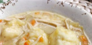 Homemade Chicken & Dumplings (Drop or Rolled)