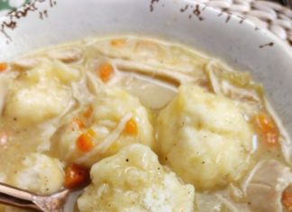 Homemade Chicken & Dumplings (Drop or Rolled)