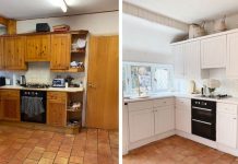 Creative Homeowner Transforms Dark & Dingy Kitchen For Less Than $150
