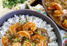 Shrimp Delicate (Cajun Shrimp & Rice)