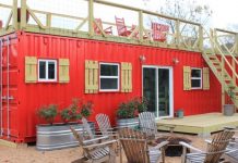 Texas Man Builds Charming Tiny Home Out Of A Shipping Container