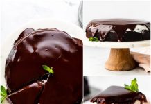 Mint Chocolate Cookie Cake