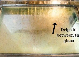 How To Clean In Between The Glass On Your Oven Door