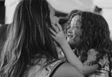 When you grow up with a strong mother, you become strong in turn.