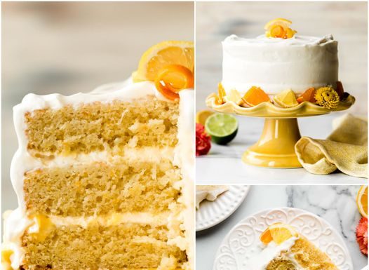 6 Inch Sunshine Citrus Cake