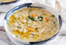 Lemon Chicken Soup (Avgolemono)