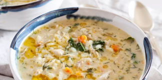 Lemon Chicken Soup (Avgolemono)