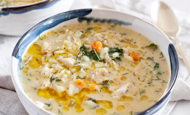 Lemon Chicken Soup (Avgolemono)