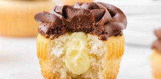 Boston Cream Cupcakes