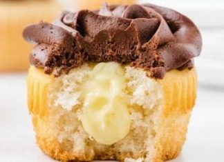 Boston Cream Cupcakes