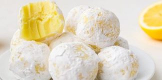 White Chocolate Lemon Truffles